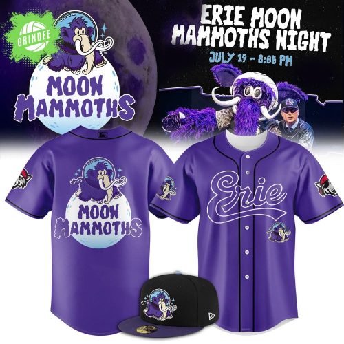 Erie SeaWolves OT Moon Mammoths Replica Jersey 2025