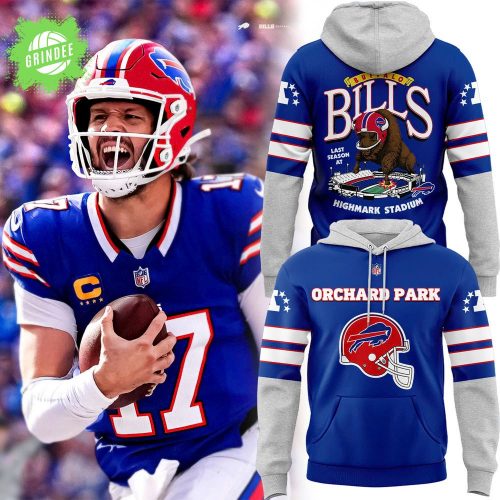 Exclusive 2025 Buffalo Bills Red Helmets Back Hoodie