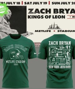 Exclusive Versio Zach Bryan x New York Jets Tshirt 2025
