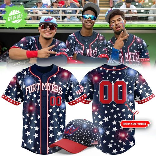 Fort Myers Mighty Mussels Independence Day 2025 Jersey