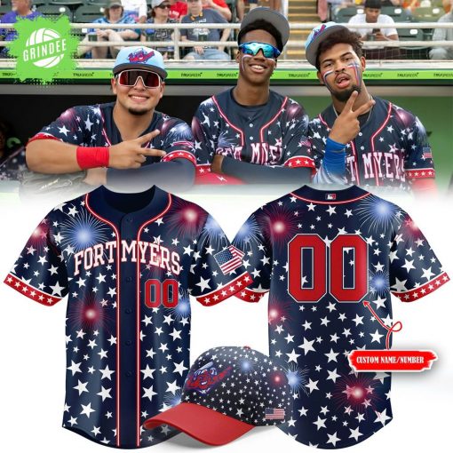 Fort Myers Mighty Mussels Independence Day 2025 Jersey