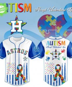 Houston Astros × Special Autism Awareness Month Limited Edition Jersey