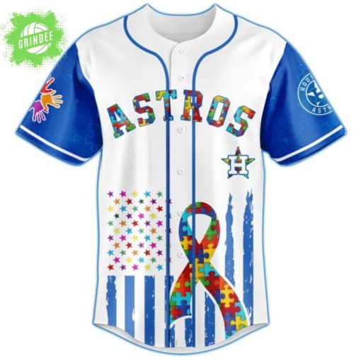 Houston Astros × Special Autism Awareness Month Limited Edition Jersey