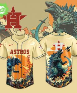Houston Astros Special Godzilla Limited Edition Jersey