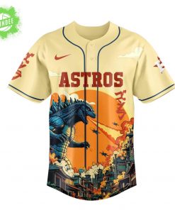 Houston Astros Special Godzilla Limited Edition Jersey