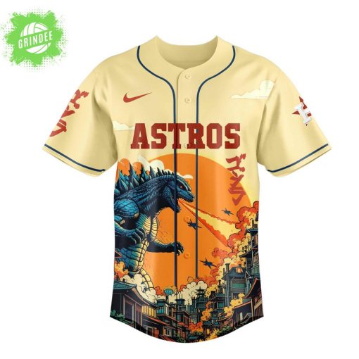 Houston Astros Special Godzilla Limited Edition Jersey