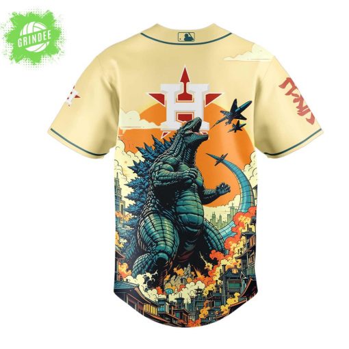 Houston Astros Special Godzilla Limited Edition Jersey