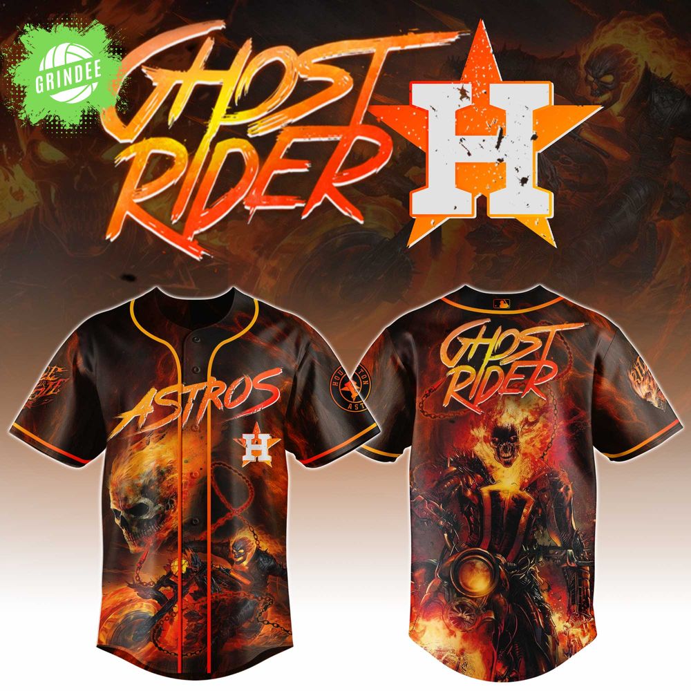 Houston Astros x Chains of Flame Special Edition Jersey Houston Astros x Chains of Flame Special Edition Jersey