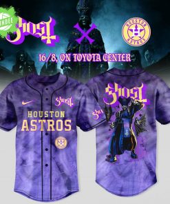 Houston Astros x Ghost Band World Tour 2025 Jersey