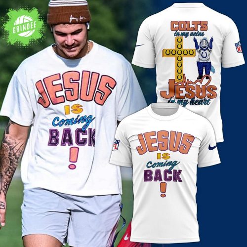 Indianapolis Colts “Jesus is coming back” T-shirt