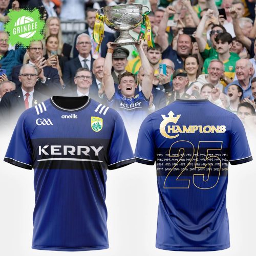 Kerry GAA 2025 All-Ireland Football Champions Limited T-Shirt