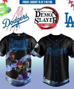 LA Dodgers _ Demon Slayer Jersey 2025