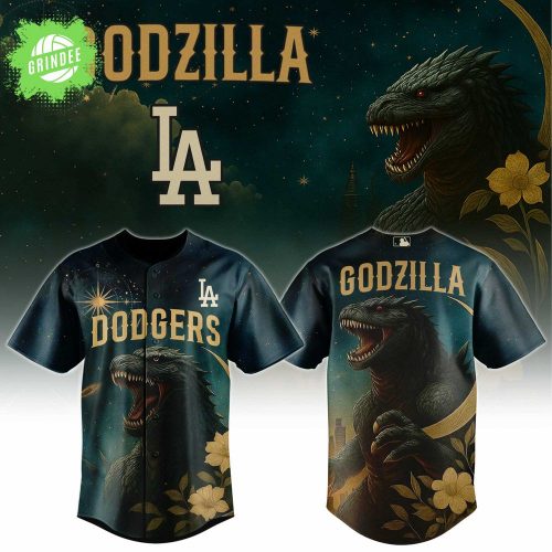 LA Dodgers ×Godzilla Limited Edition Jersey 2025