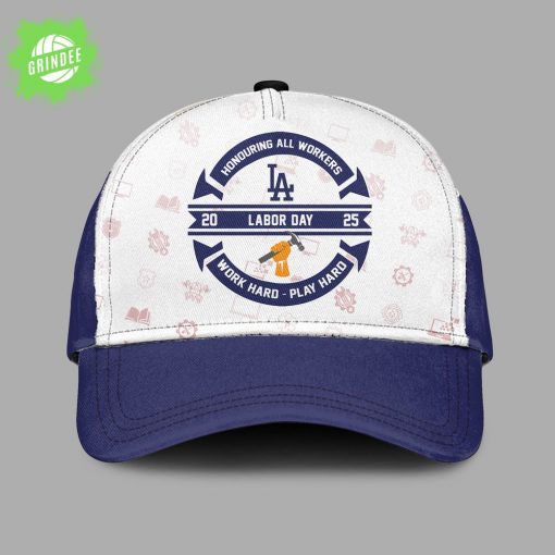LA Dodgers Labor Day Tribute White Jersey 2025