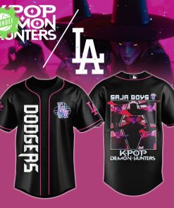 LA Dodgers x KPop Demon Hunters Saja Boys Jersey Editions Limited 2025
