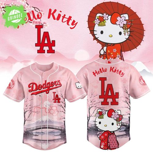 LA Dodgers x Kitty-Chan Baseball Jersey 2025 Limited Edition