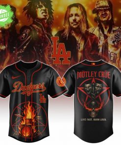 LA Dodgers x Motley Crue Limited Edition Jersey