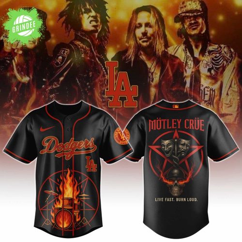LA Dodgers x Motley Crue Limited Edition Jersey