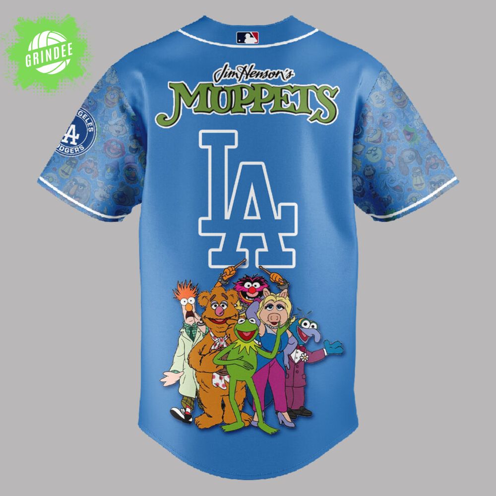 LA Dodgers x The Muppets Exclusive Design Jersey LA Dodgers x The Muppets Exclusive Design Jersey