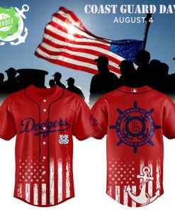 LA Dodgers x United States Coast Guard Day Jersey Editions Limited 2025