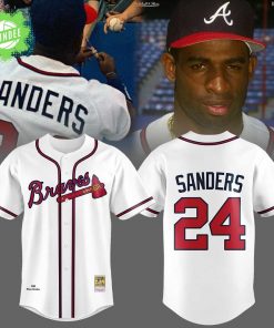 Limited Edition A.Braves Deion Sanders Jersey