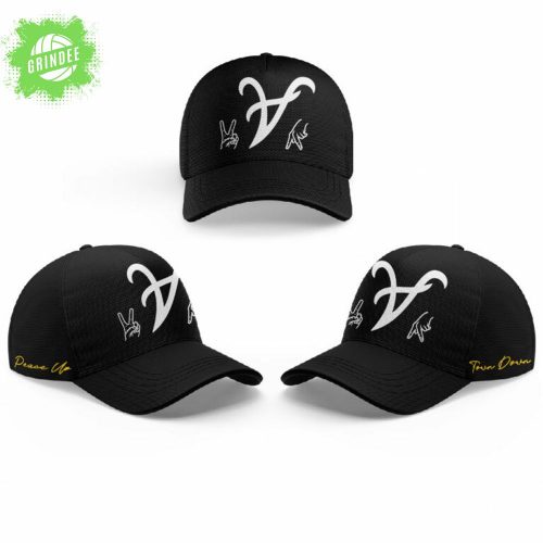 Limited Edition A.Braves Peace up, A-Town Down Black Jacket
