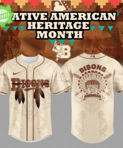 Limited Edition B.Bisons Celebrating Native American Heritage Month Jersey