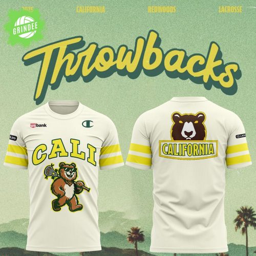 Limited Edition California Redwoods Throwbacks 2025 Tshirt