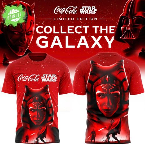 Limited Edition Coca‑Cola X Star Wars Collect Galaxy T-shirt 2025