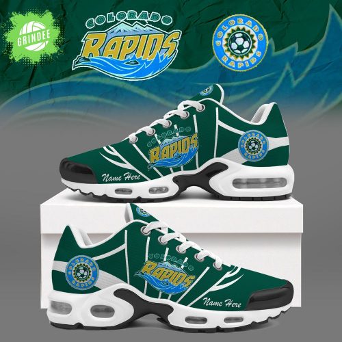 Limited Edition Colorado Rapids Soccer Throwback Custom TN Shoes