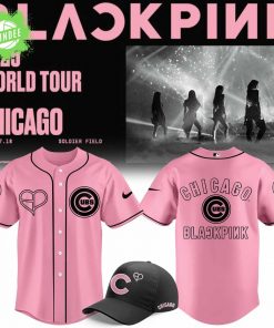 Limited Edition Cubs x BLACKPINK Pink 2025 Tour Jersey