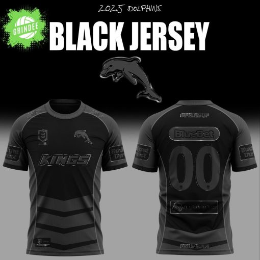 Limited Edition Dolphins Back In Black Uniform Shirt Custom Number For Fans