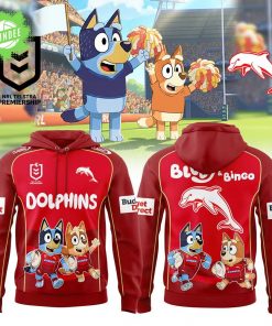 Limited Edition Dolphins x Bluey and Bingo Hoodie