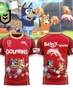 Limited Edition Dolphins x Bluey and Bingo Shirt