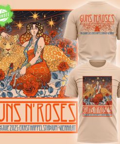 Limited Edition Guns N’ Roses World Tour to Vienna 2025 T-Shirt