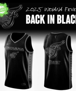 Limited Edition Indiana Fever Back In Black Jersey