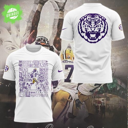 Limited Edition LSU Football x The Honey Badger 2025 Tshirt