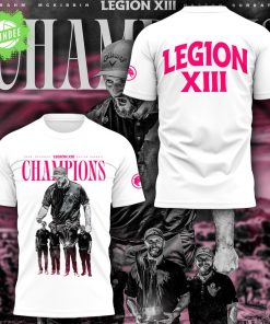 Limited Edition Legion Back-To-Back Champions Tshirt