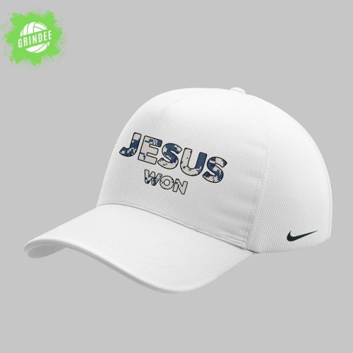 Limited Edition Michigan Spartans x Jesus Won 2025 White Tshirt