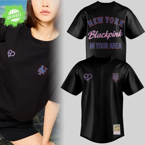 Limited Edition NY Mets x Blackpink 2025 Jersey