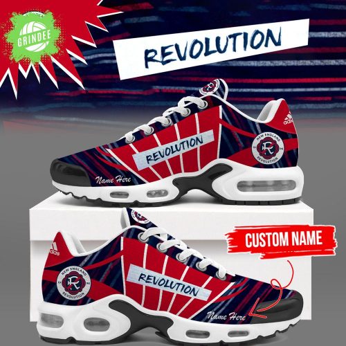 Limited Edition New England Revolution Soccer Throwback Custom TN Shoes
