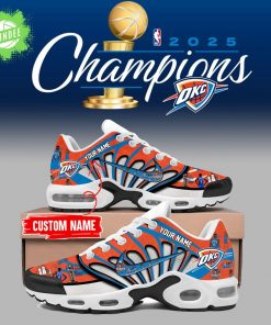 Limited Edition OKC Basketball Champs 2025 AM Shoes