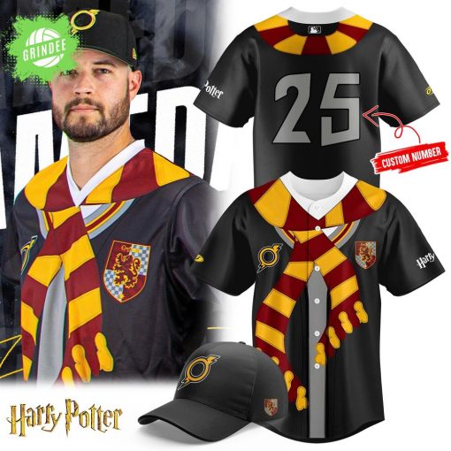 Limited Edition Omaha Storm Chasers x Harry Potter Baseball Jersey 2025