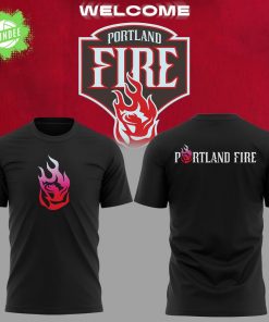 Limited Edition Portland Fire Black Tshirt