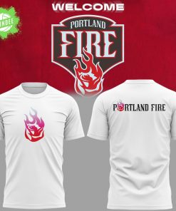 Limited Edition Portland Fire White Tshirt