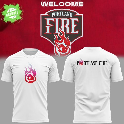 Limited Edition Portland Fire White Tshirt