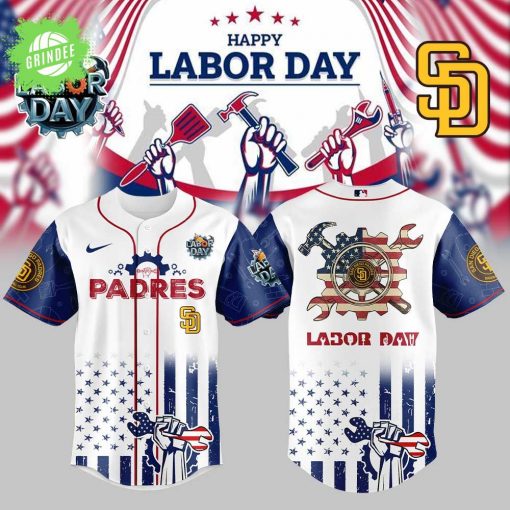 Limited Edition S.D Padres Labor Day 2025 Jersey