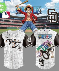 Limited Edition S.D Padres Straw Hat Luffy Jersey