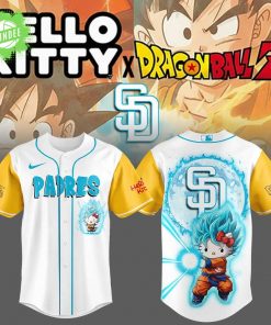 Limited Edition S.D Padres Super Saiyan Blue Jersey