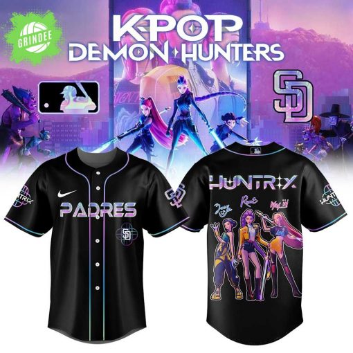 Limited Edition SD.Padres x KPop Demon Hunters Jersey